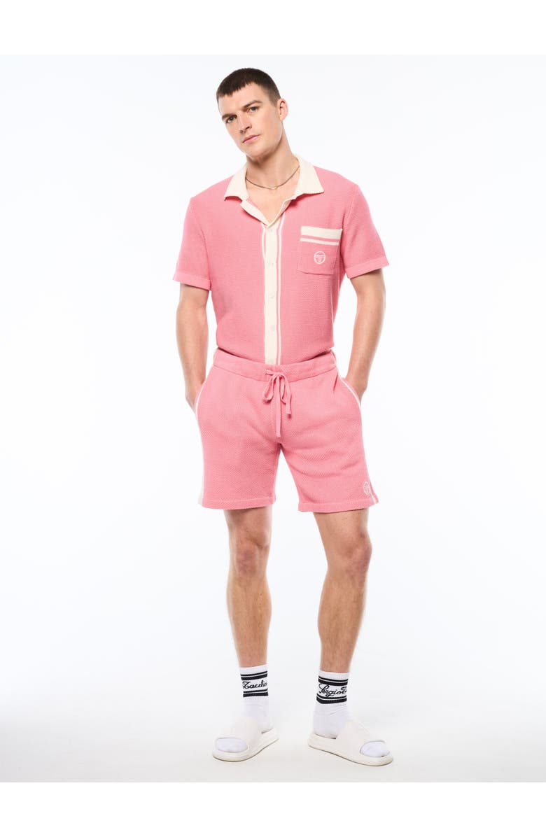 Sergio Tacchini Fratelli Crochet Cabana Short, Alternate, color, Geranium Pink