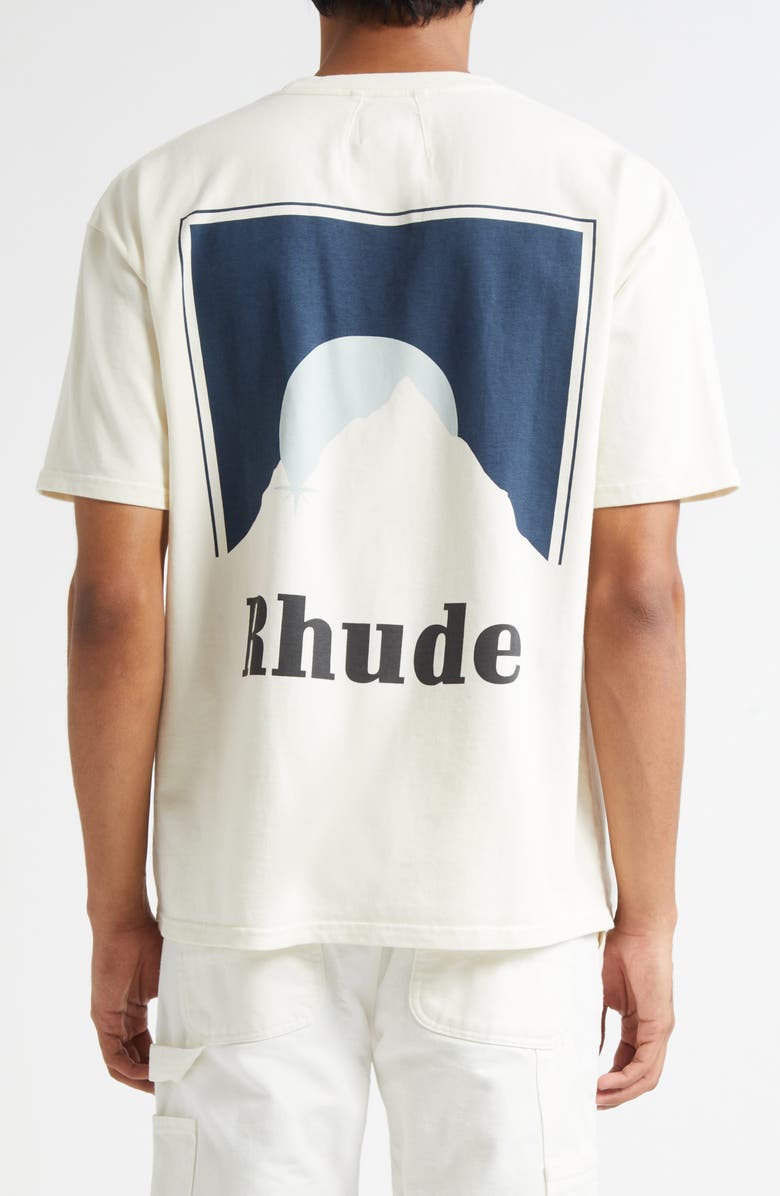 Rhude Moonlight Graphic T-Shirt, Alternate, color, 