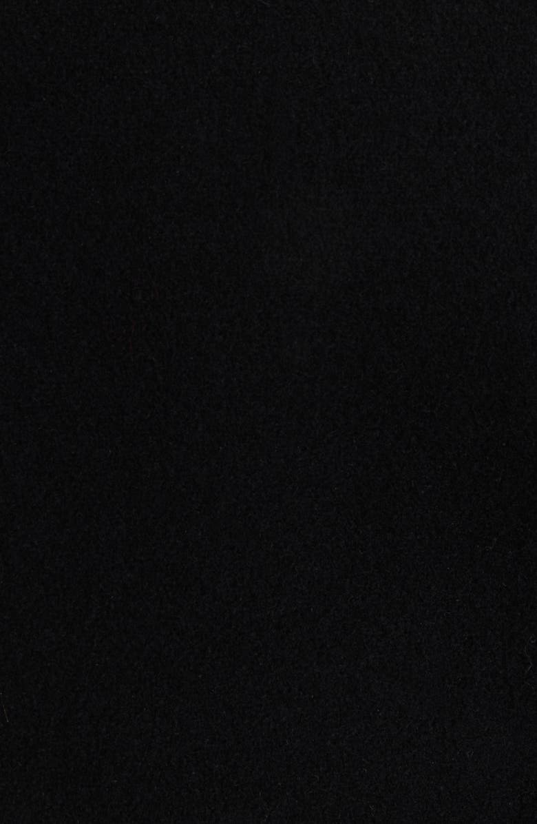 Givenchy Regular Fit Leather & Wool Blend Crop Varsity Jacket, Alternate, color, 