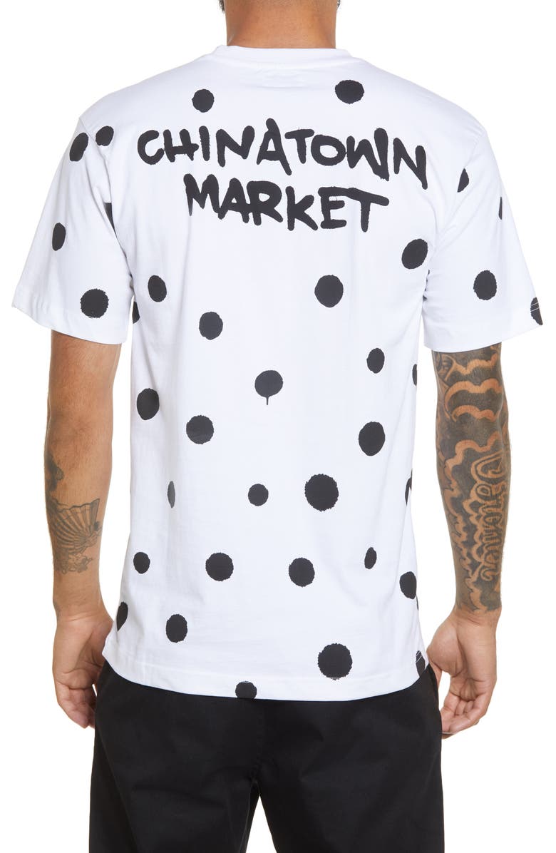 MARKET Chinatown Market Smiley Vandal Graphic Tee, Alternate, color, 
