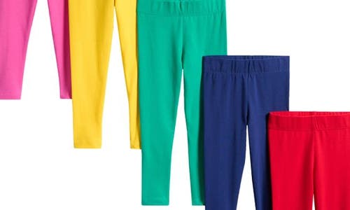 Mini Boden Kids' Assorted 5-pack Leggings