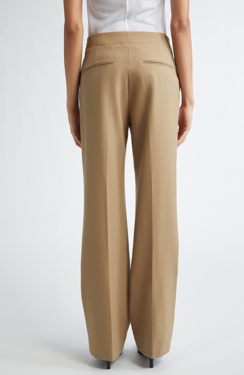 Bite Studios Worker Wool Twill Trousers In Beachwood