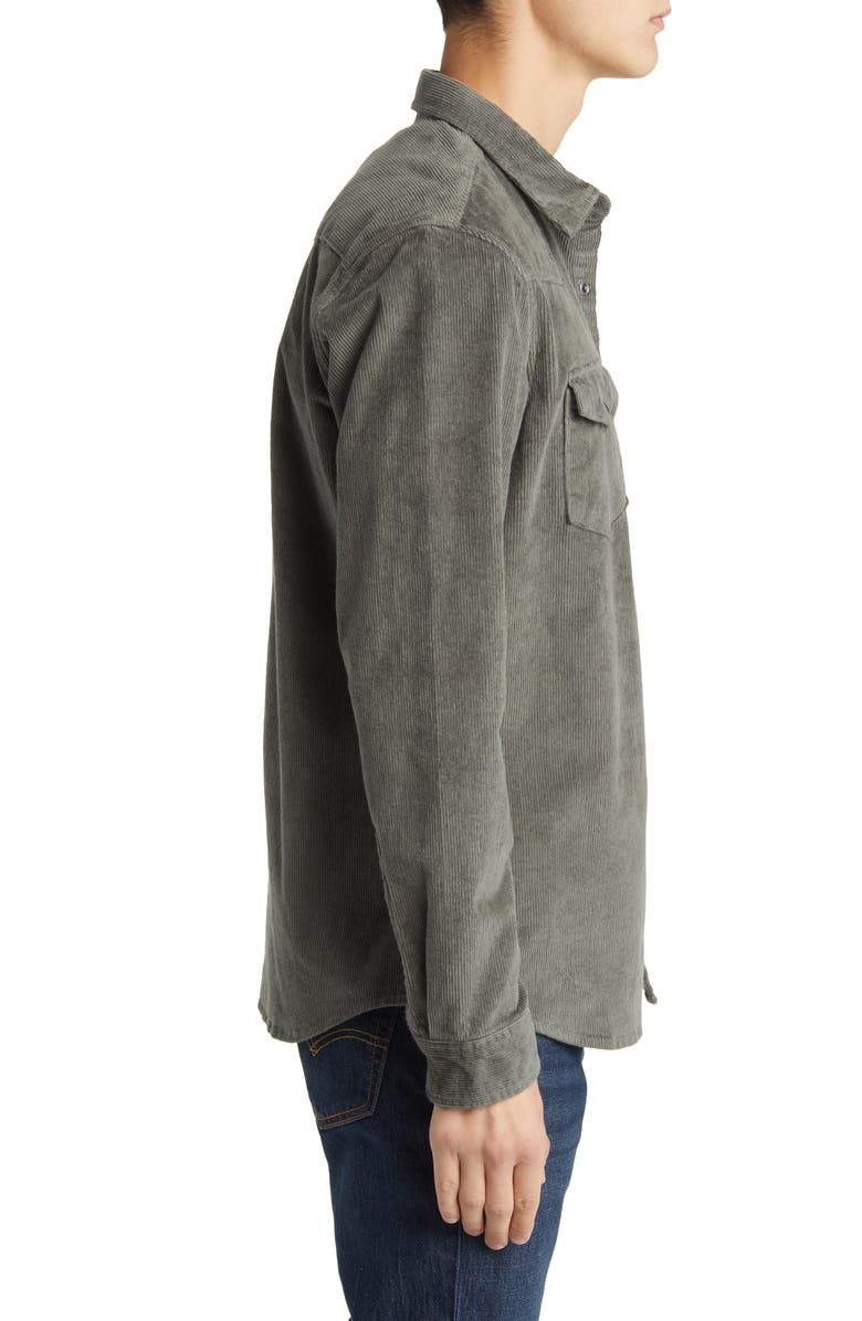 Treasure & Bond Cotton Corduroy Button-Up Western Shirt, Alternate, color, 