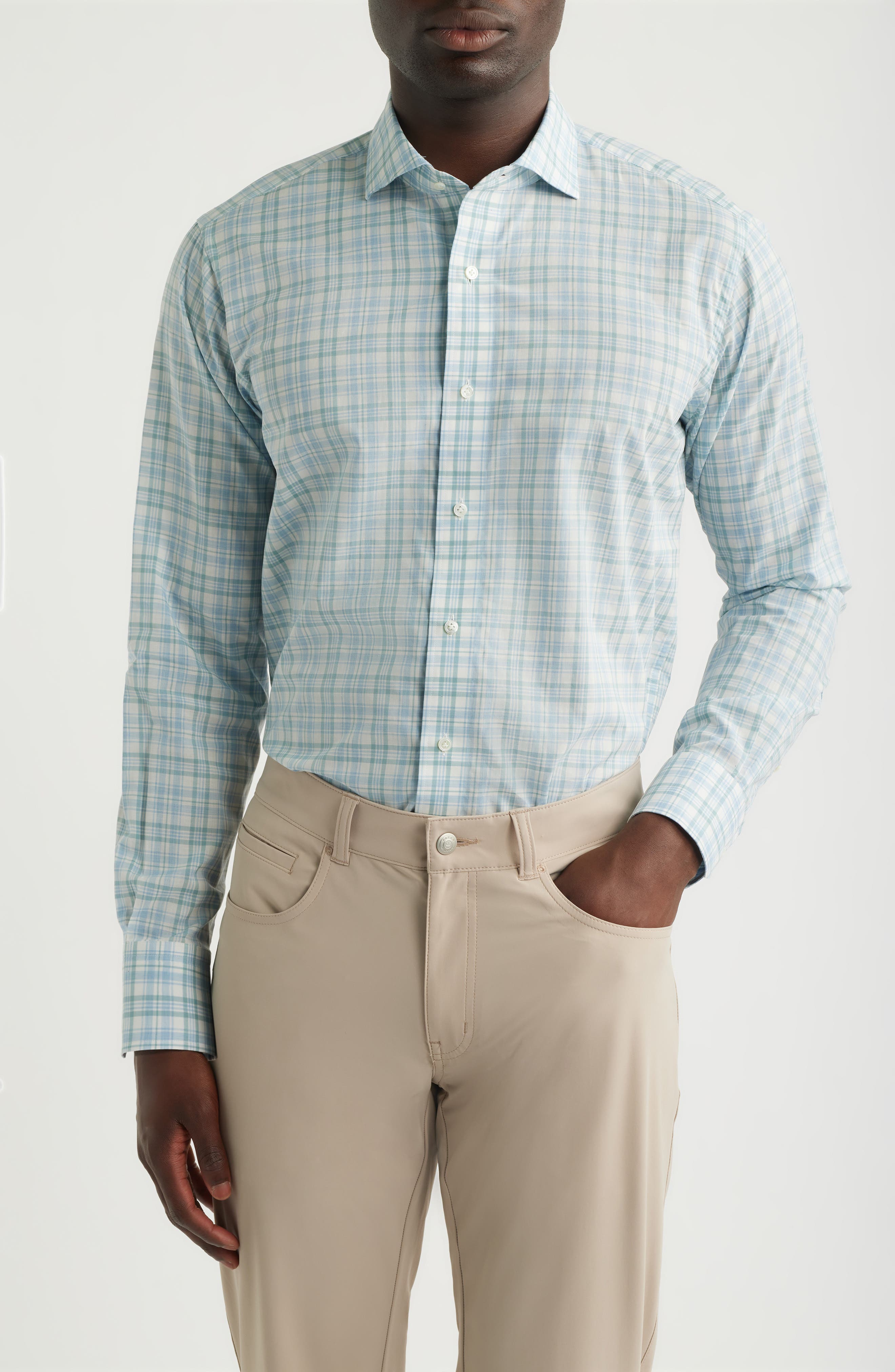 Crown Crafted Tropea Cotton Poplin Button-Up Shirt