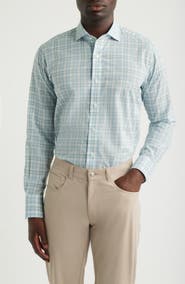 Peter Millar Crown Crafted Tropea Cotton Poplin Button-Up Shirt
