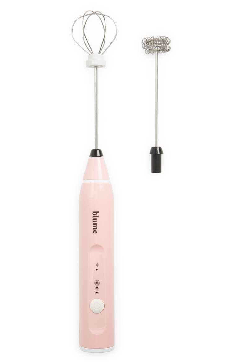 Electric Milk Frother, Main, color, PINK