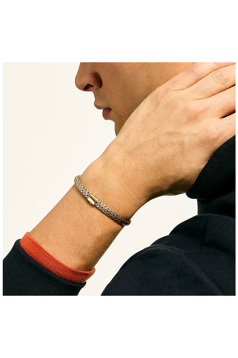 Icon Chain Bracelet, 6.5mm, Alternate, color, GOLD