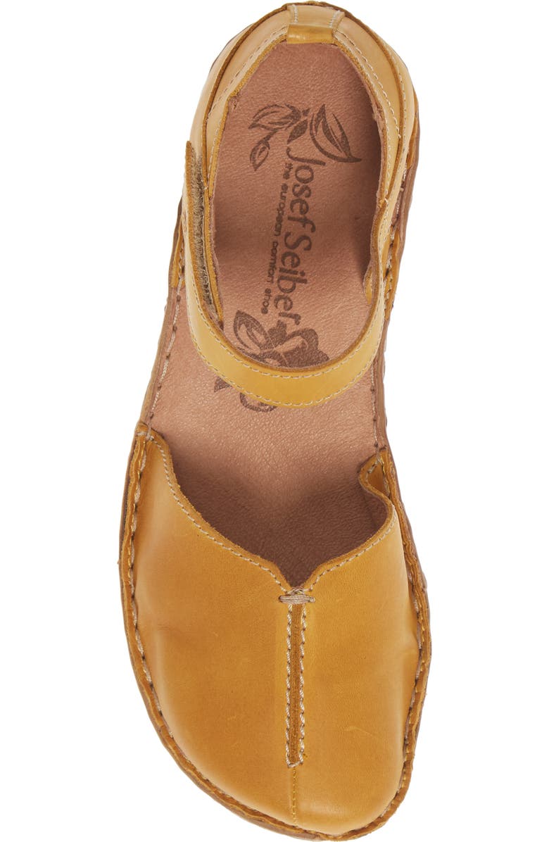 Josef Seibel Rosalie 42 Wedge Pump, Alternate, color, Safran Leather