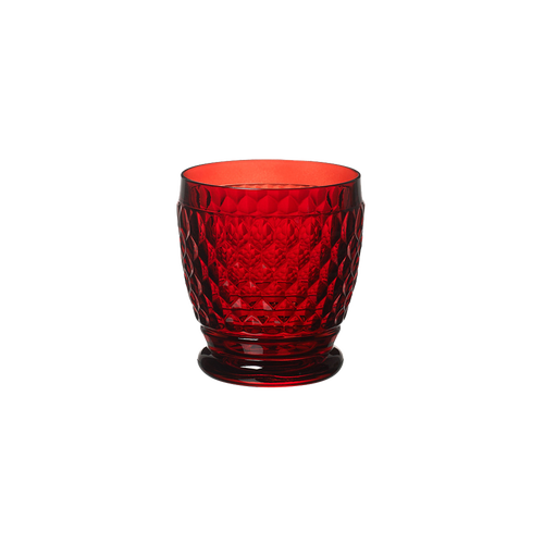 Villeroy & Boch Boston Coloured Set Of 4 Dof In Red