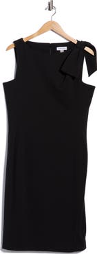 Calvin Klein Tie Neck Shift Dress