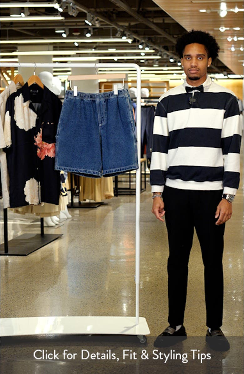 Denim Carpenter Shorts, sales video thumbnail