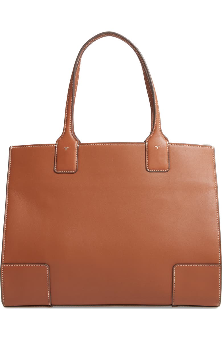 Tory Burch Mini Ella Genuine Shearling Tote, Alternate, color,