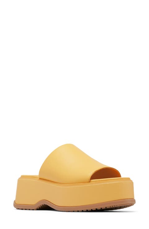 靴 YELLO GILL PLATFORM SANDALS YELLO / GILL PLATFORM SANDALS
