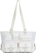 Sasha + Sofi Multi Pocket Tote with Crossbody Strap