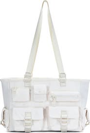 Sasha + Sofi Multi Pocket Tote with Crossbody Strap