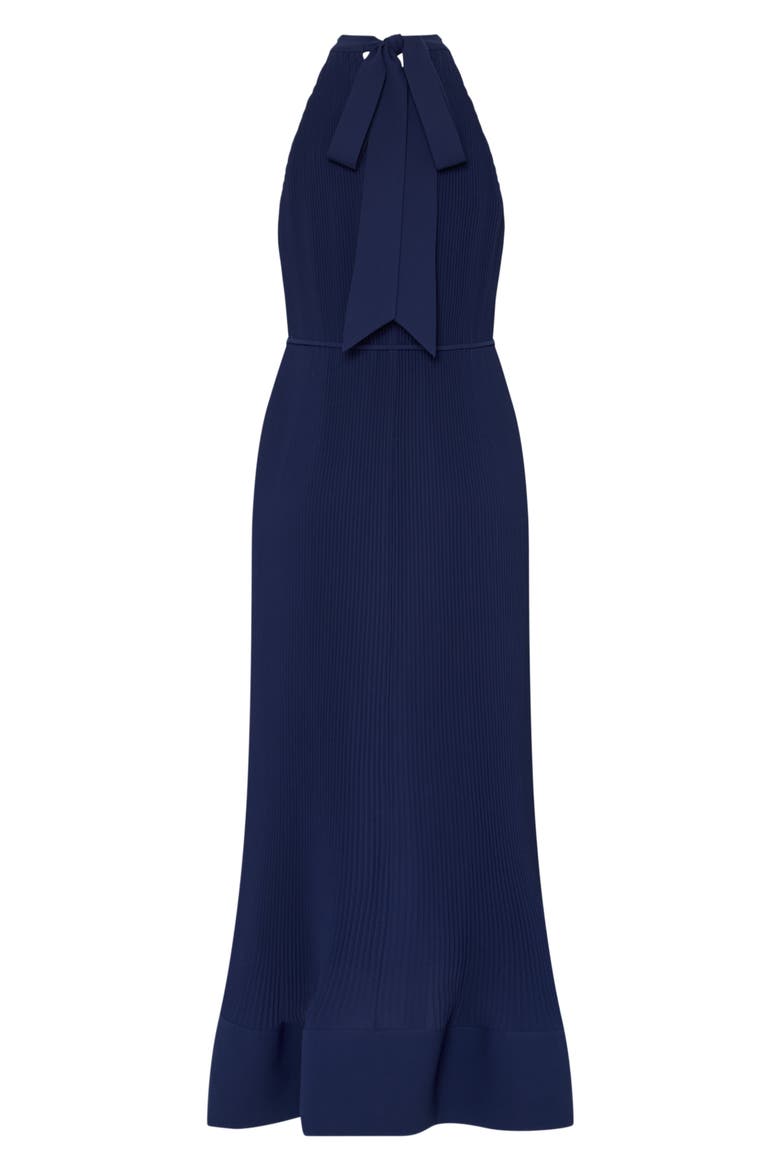 steele nalani midi dress Nalani Pleated Midi Dress in Black
