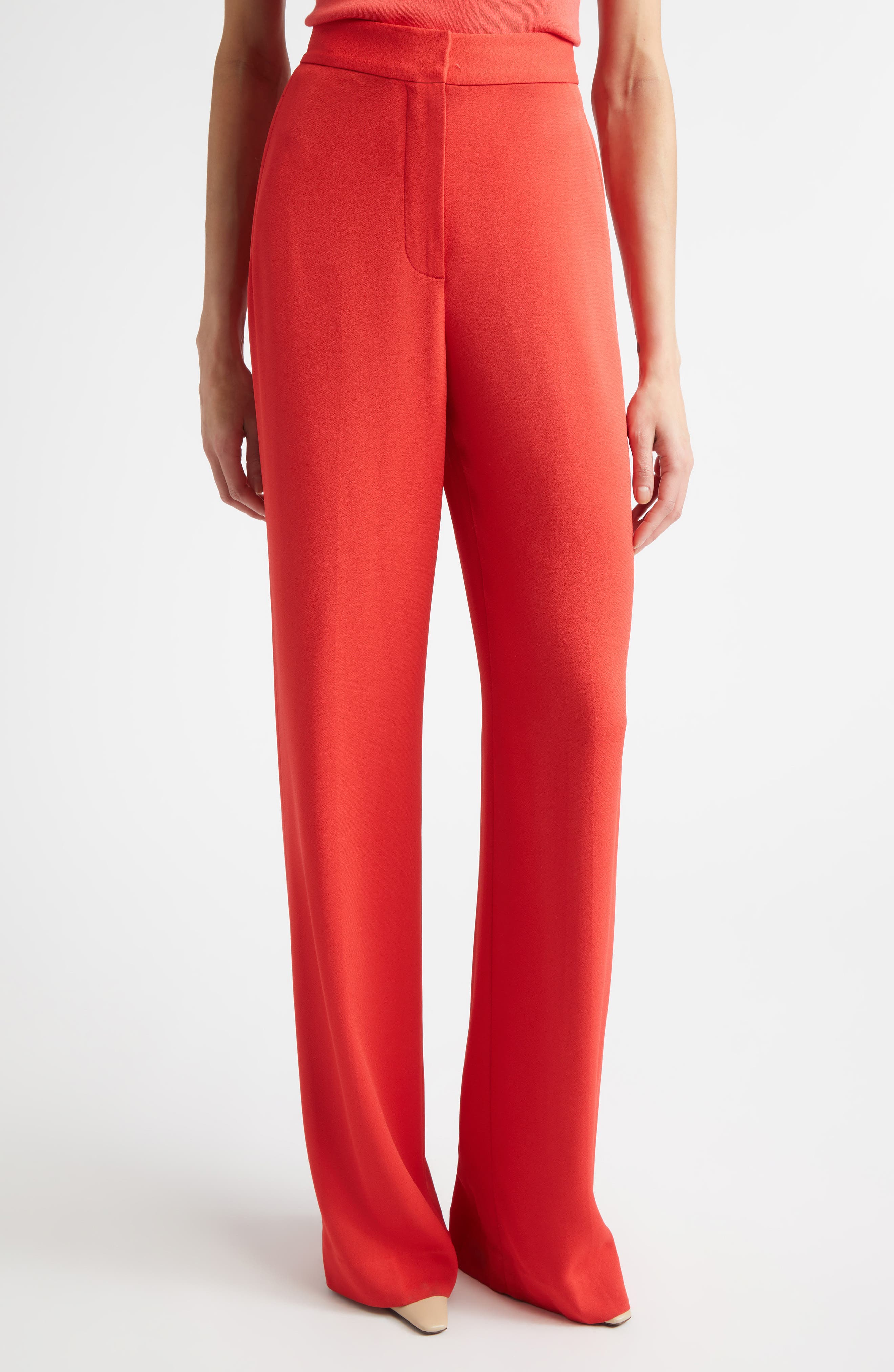 Stretch Crepe Pants