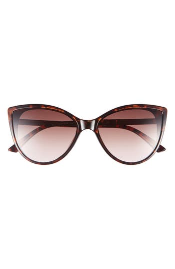 Vince Camuto 58mm Cat Eye Sunglasses In Black