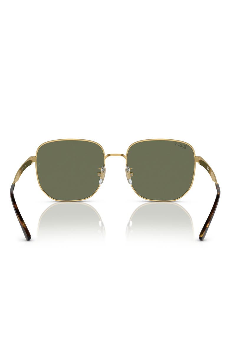 Ray-Ban 57mm Polarized Square Sunglasses, Alternate, color,