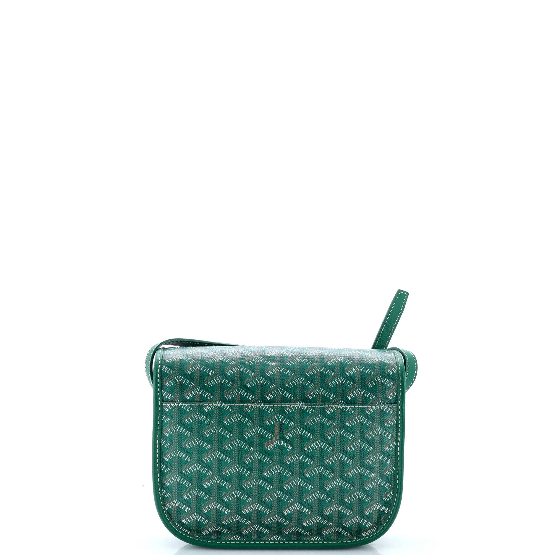 Belvedere Messenger Bag Coated Canvas PM, Alternate, color, Green