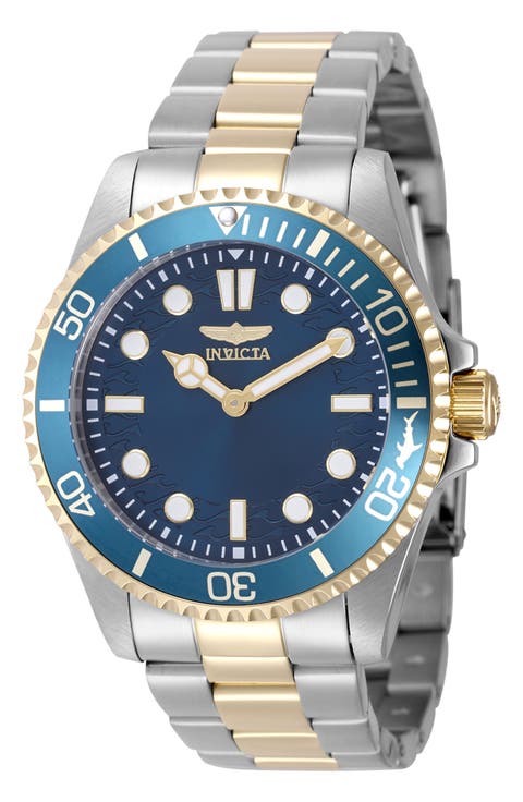 Pro Diver Crestcore Quartz Bracelet Watch, 43mm