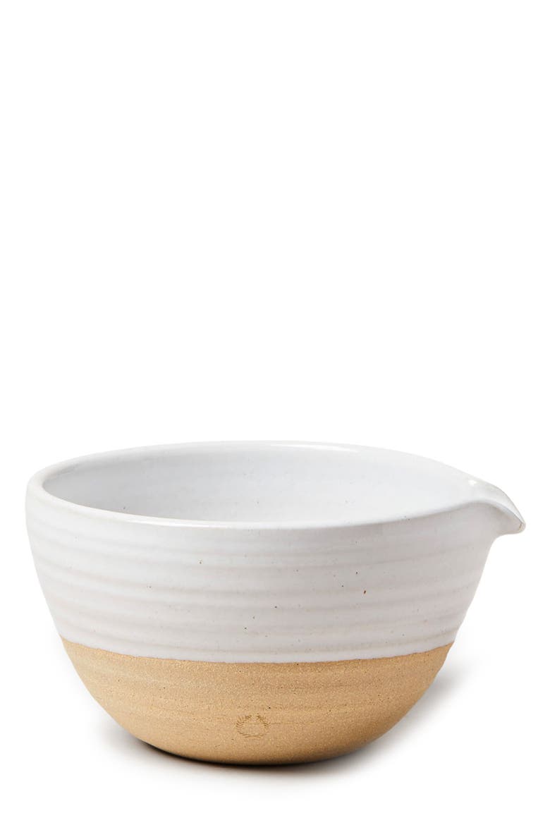 Medium Stoneware Pantry Bowl, Main, color, BROWN