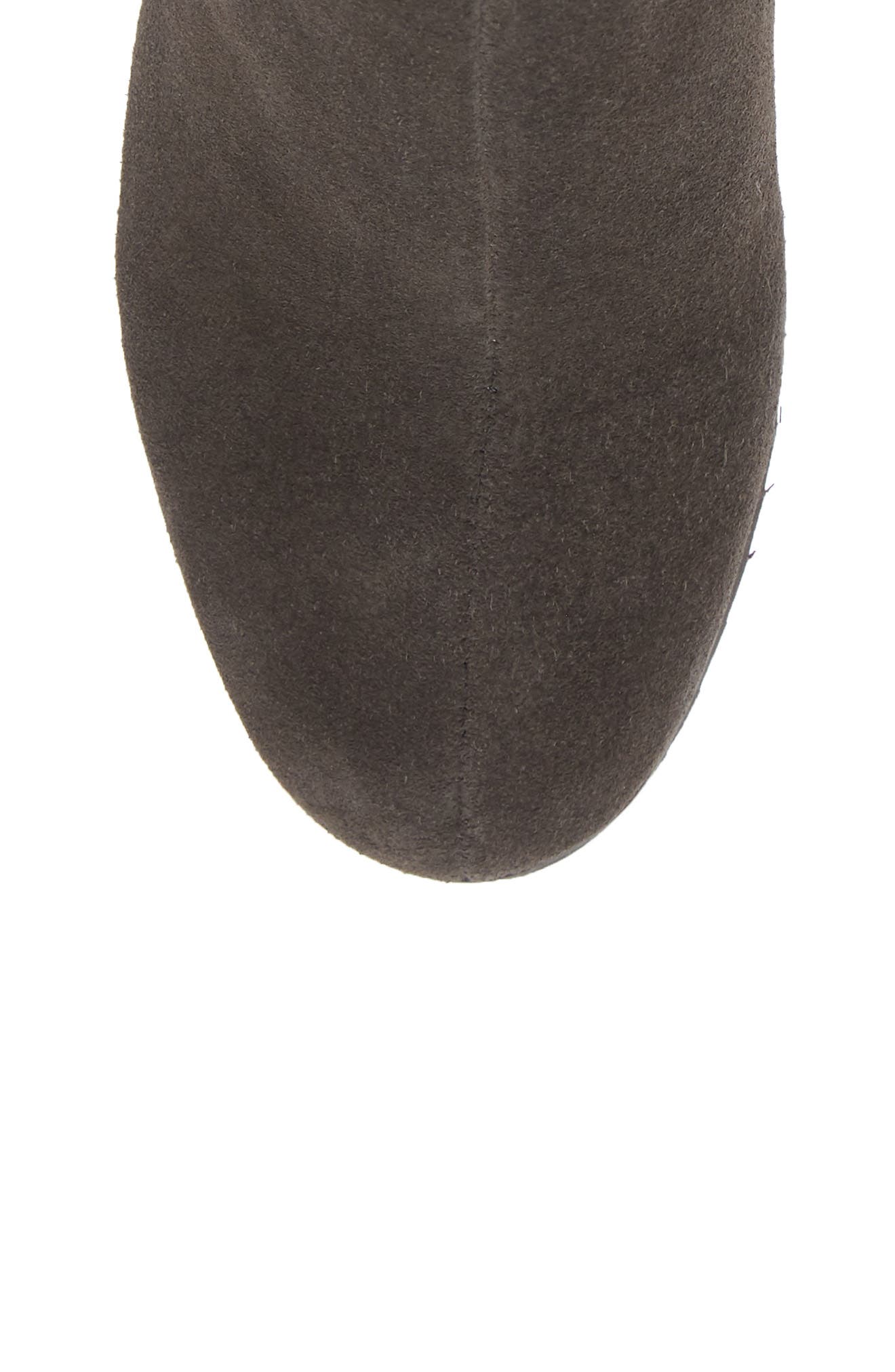 Mila Waterproof Bootie, Alternate, color, MOKA SUEDE
