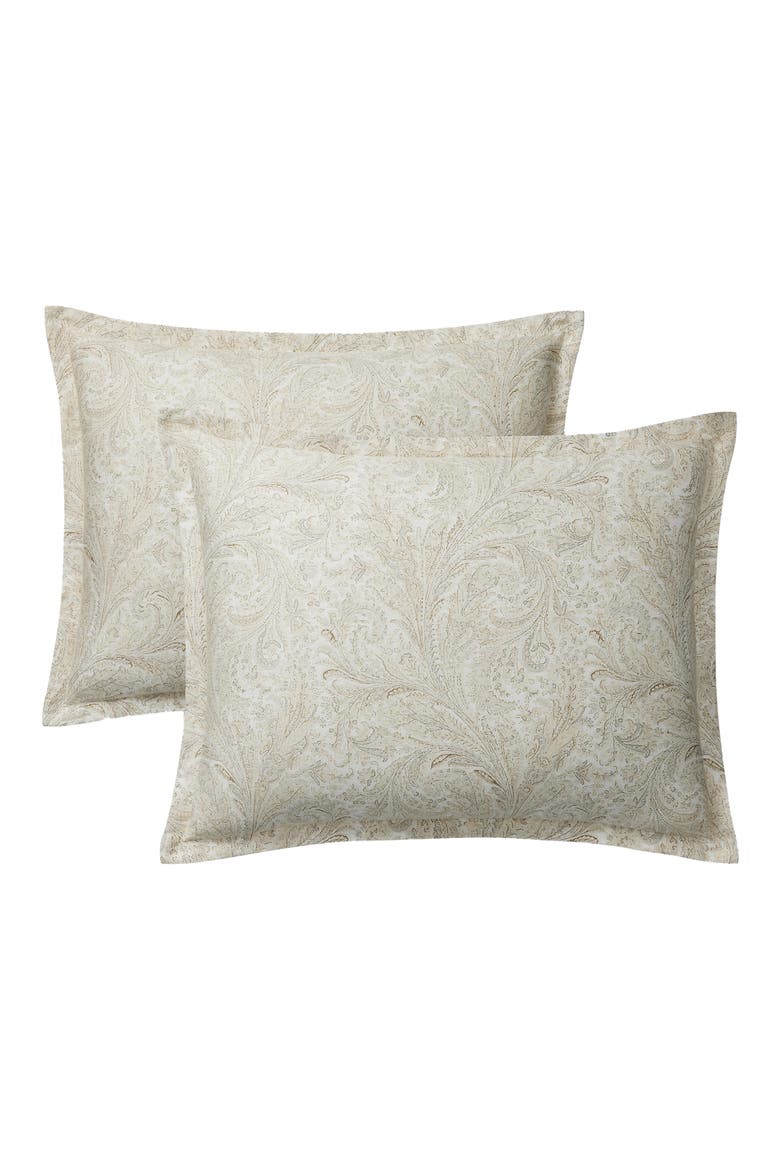 Marah Paisley Cotton Percale Comforter & Sham Set, Alternate, color, TRUE CREAM
