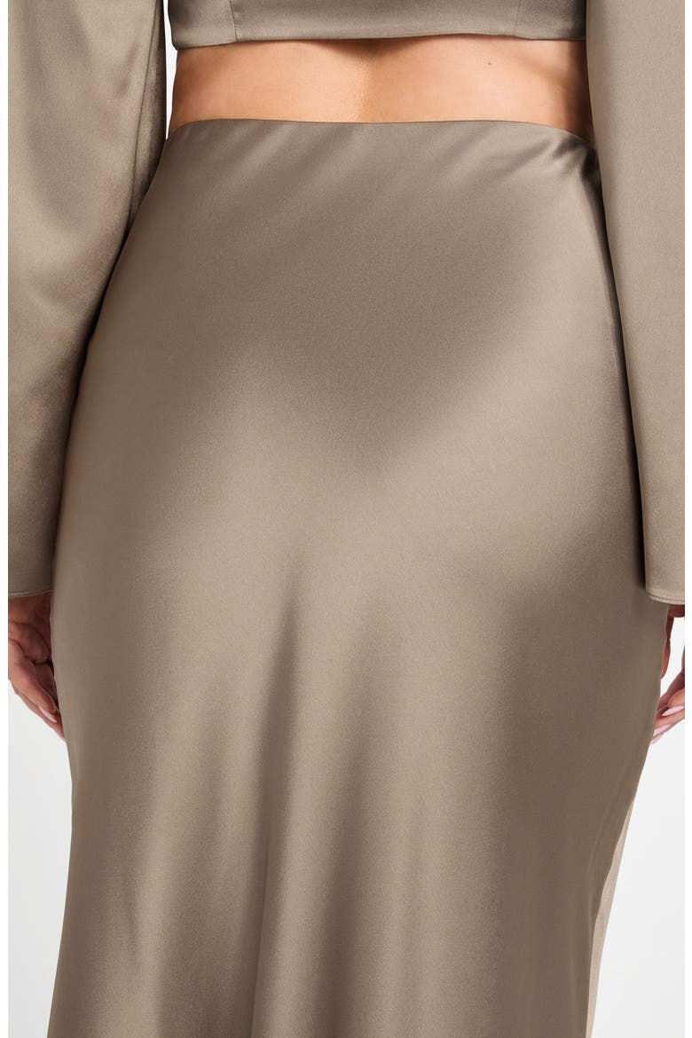 Monica Maxi Skirt, Alternate, color, BUFF TAUPE