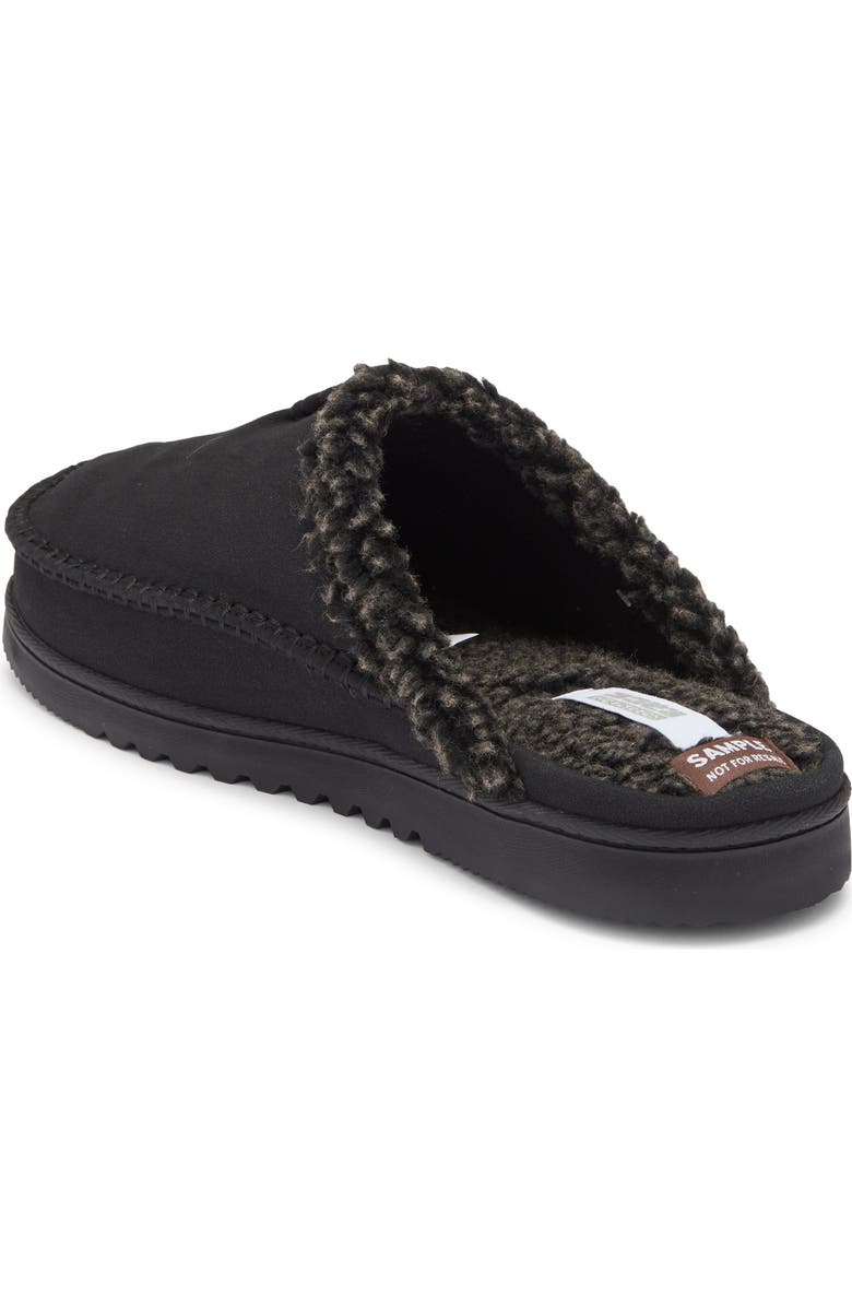 NORDSTROM RACK Keon Faux Shearling Clog, Alternate, color, Black