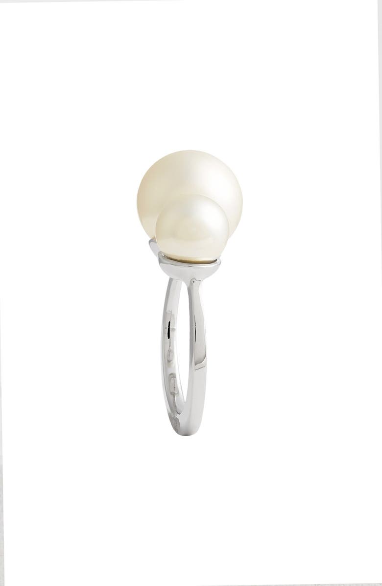 STELLA VALLE 'Rio De Janiero' Faux Pearl Ring, Alternate, color,