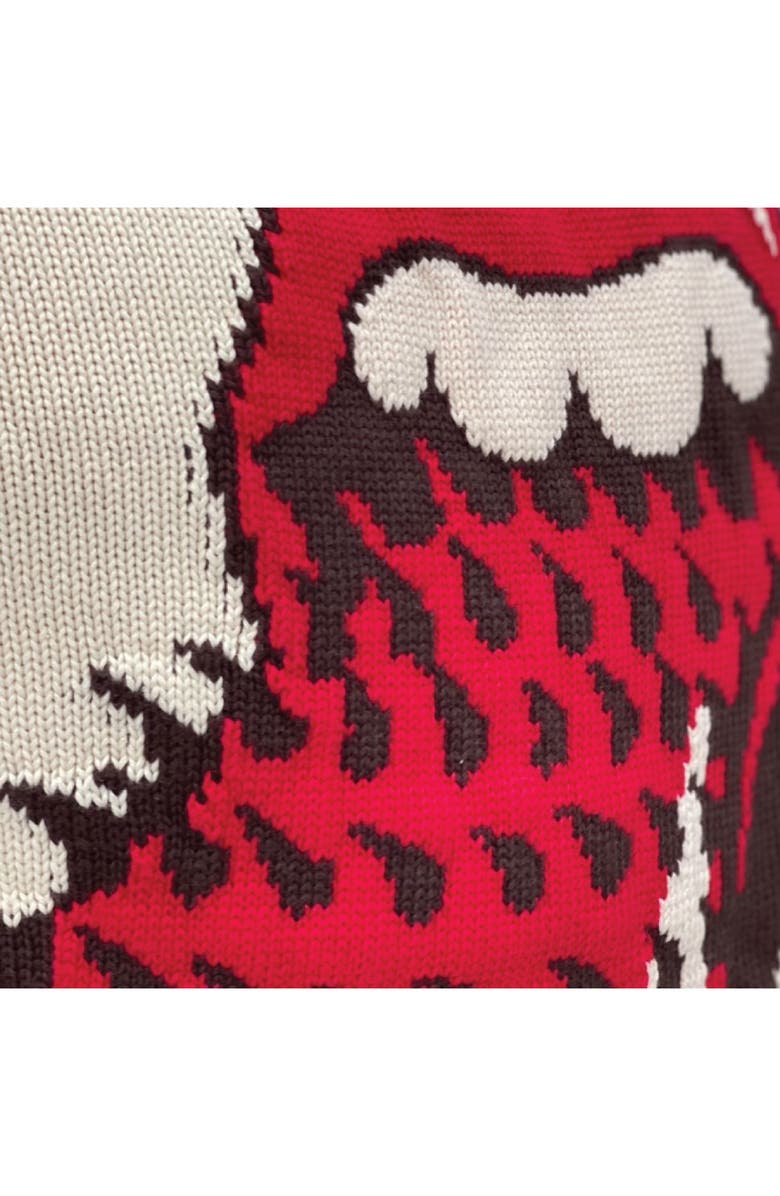 MARKET MKT Rolling Stones Spiked Logo Cotton Crewneck Sweater, Alternate, color, 