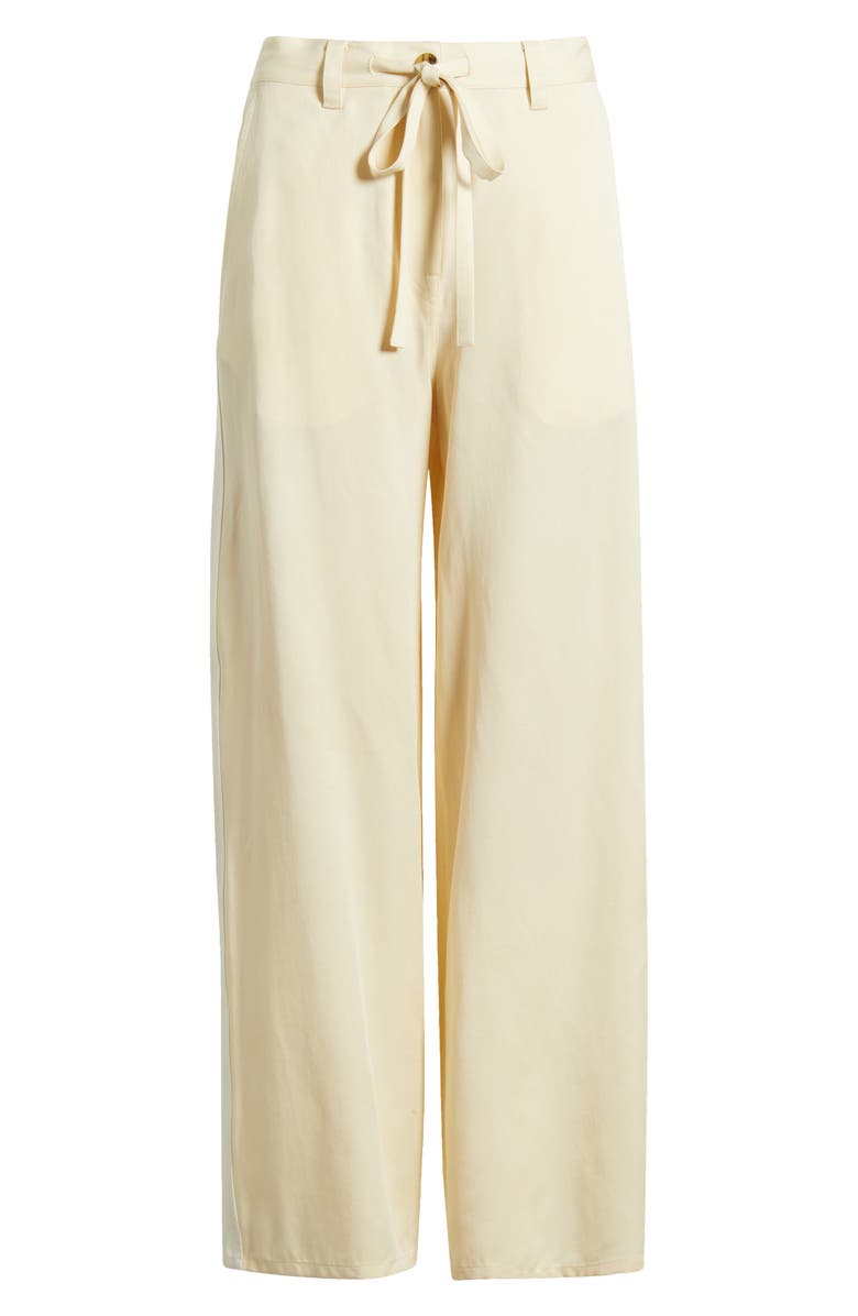 COS Wide Leg Drawstring Pants, Alternate, color, Beige Dusty Light