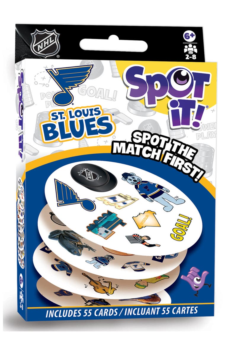 St. Louis Blues Spot It! Card Game, Main, color, Multicolor