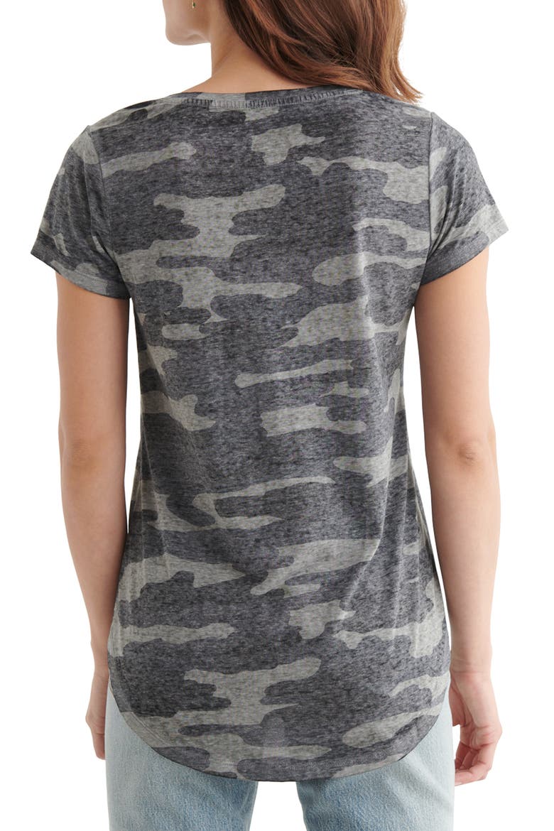 Camo Burnout T-Shirt, Alternate, color, GREY MULTI