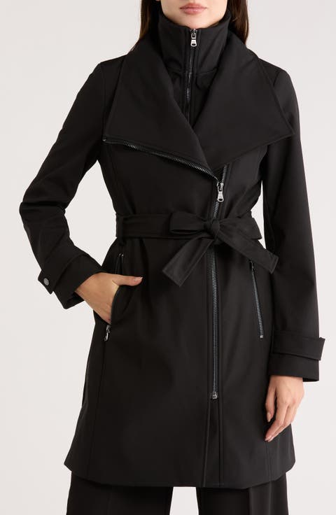 Belted Softshell Jacket with Inner Bib