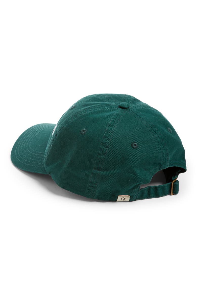 Embroidered Expressionism Baseball Cap, Alternate, color, GREEN