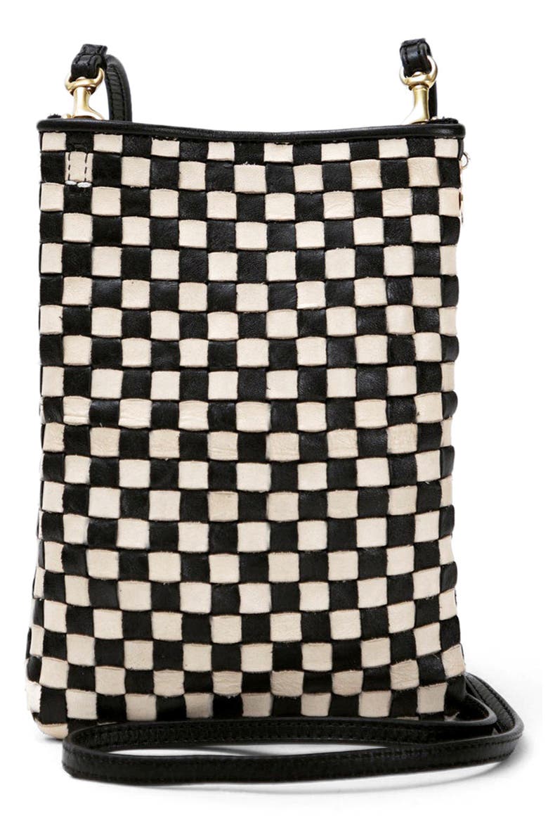 Poche Woven Leather Crossbody Bag video