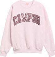 HAPPY CAMP3R Pink Sprinkle Crewneck Sweatshirt