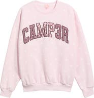 HAPPY CAMP3R Pink Sprinkle Crewneck Sweatshirt
