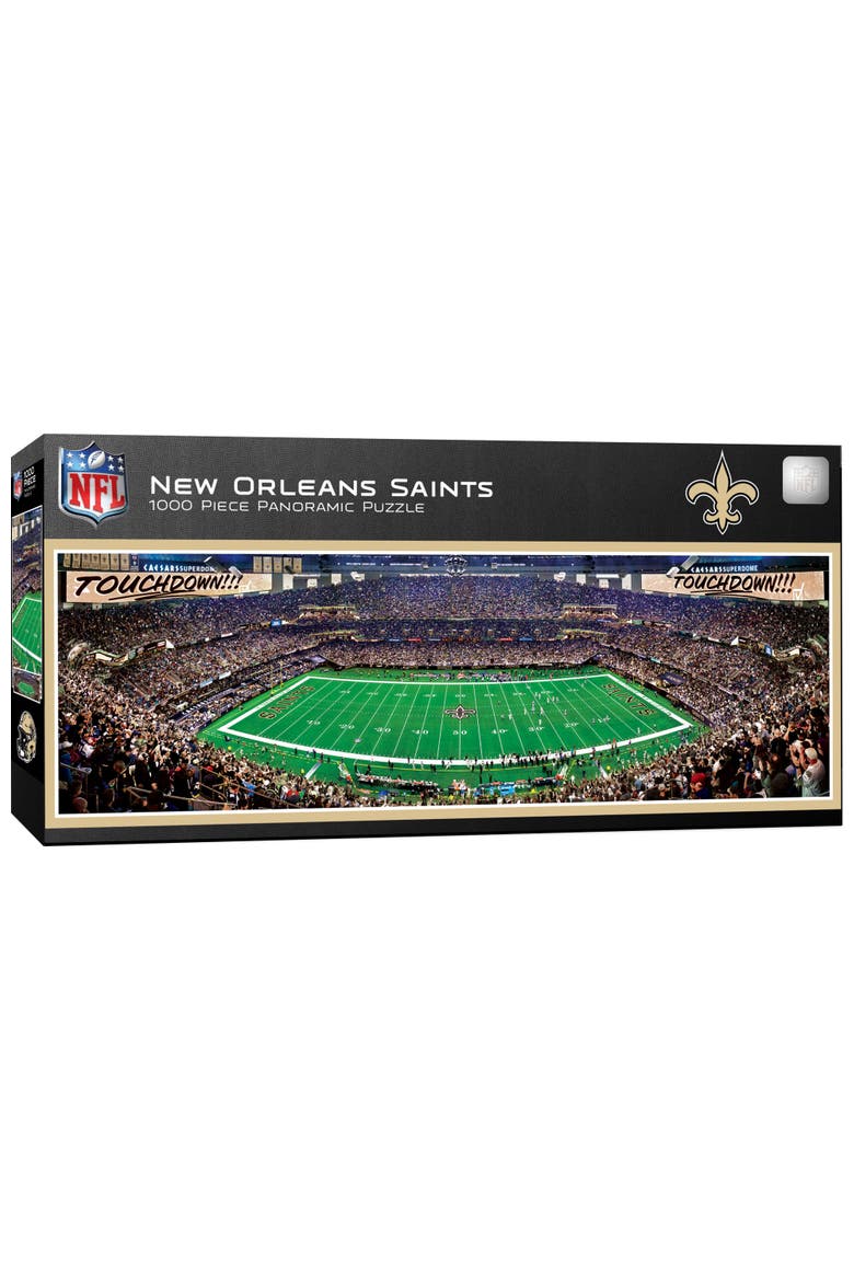 New Orleans Saints 1000pc Pano Puzzle, Main, color, Multicolor