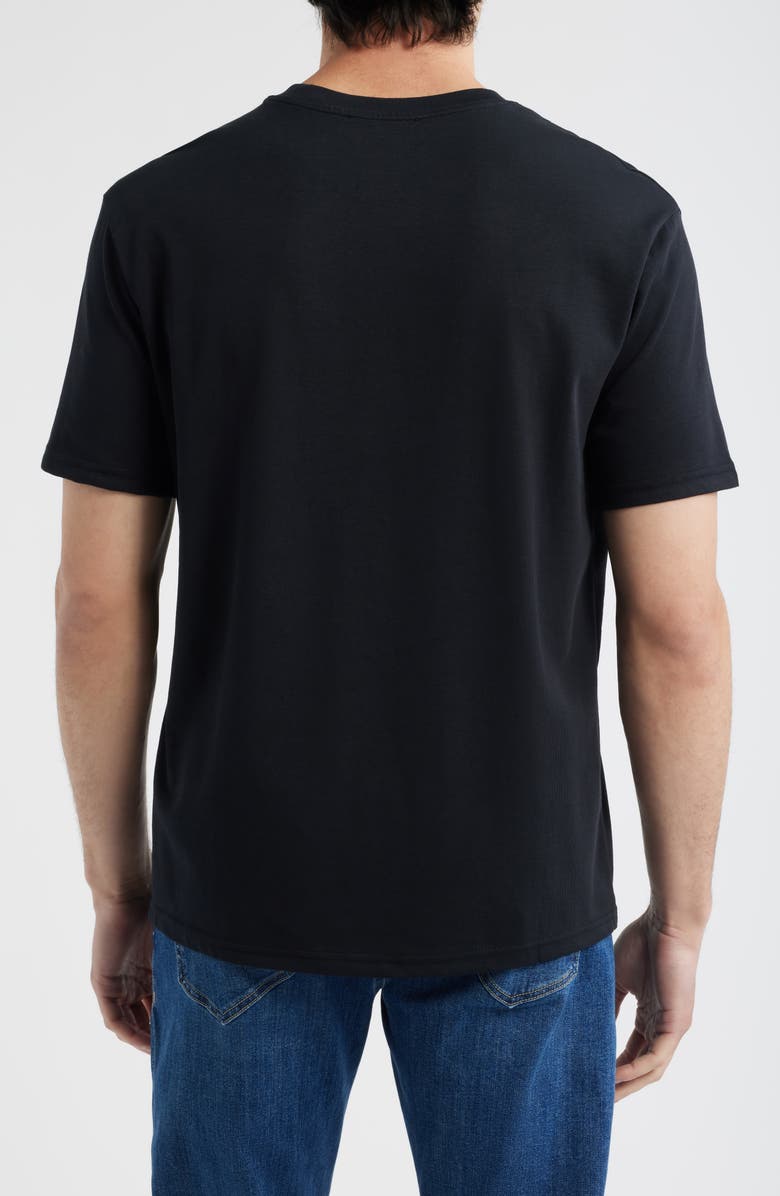 Mavi Jeans Crewneck T-Shirt, Alternate, color, Black