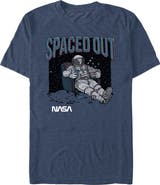 NASA Men's NASA Spaced Out Astronaut  Graphic T-Shirt