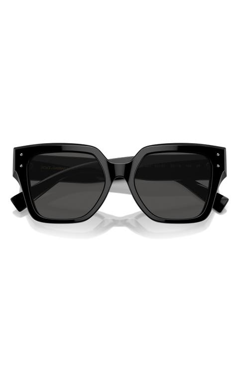52mm Square Sunglasses