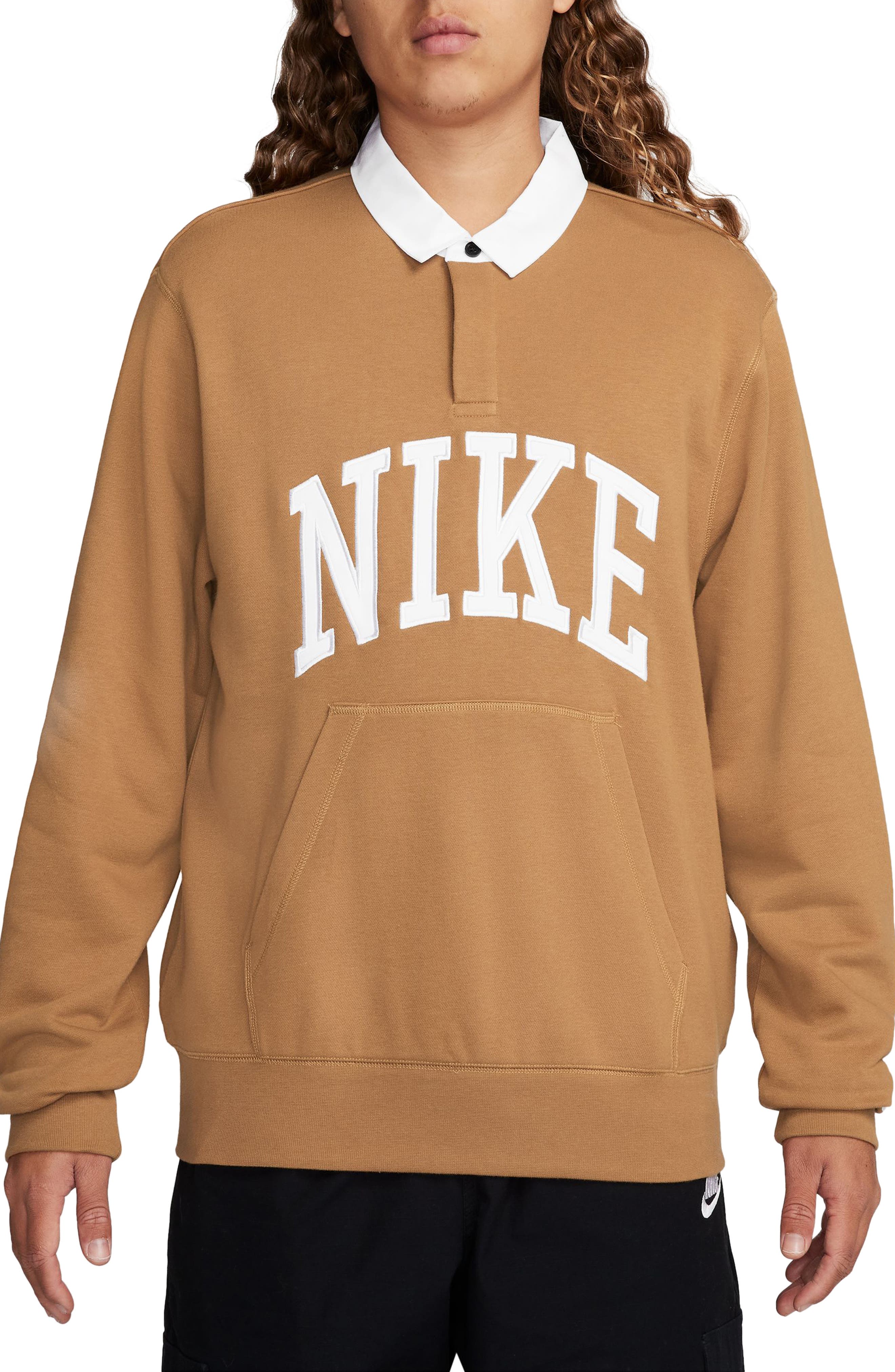 Nike Club Rugby Logo Graphic Sweatshirt (Men) | Nordstromrack