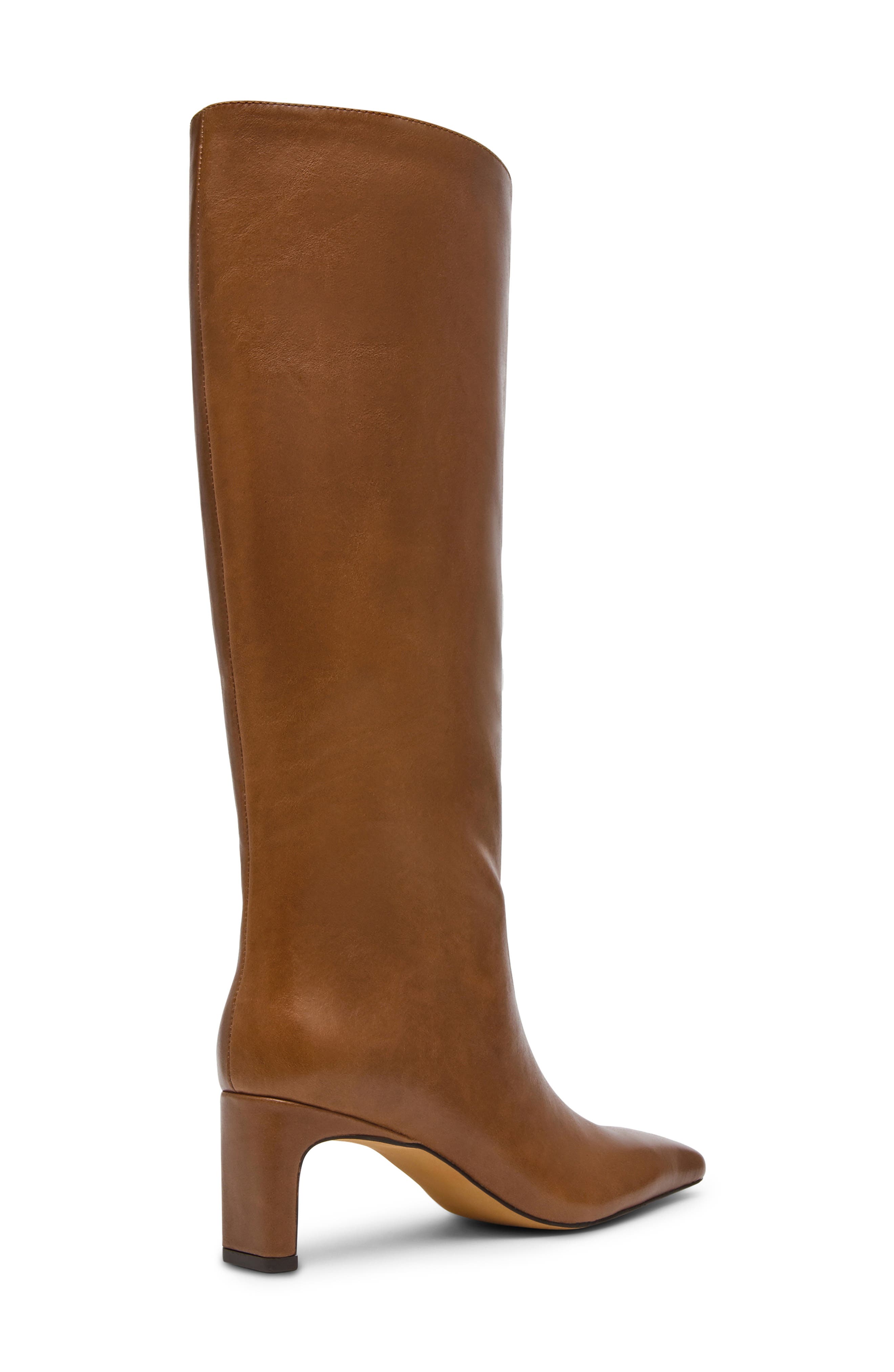 Jendi Leather Knee High Boot, Alternate, color, TAN LEATHER