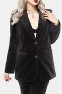 Disturbia Apophis Cotton Cord Blazer