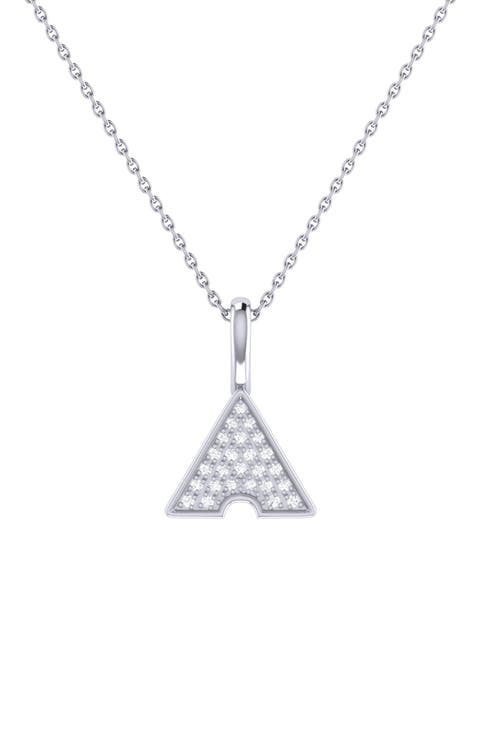 Skyscraper Diamond Pendant Necklace