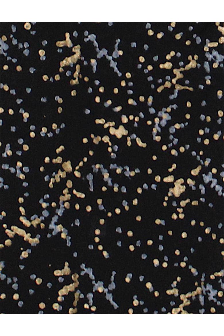 Splatter Dot Scarf, Alternate, color, Blue