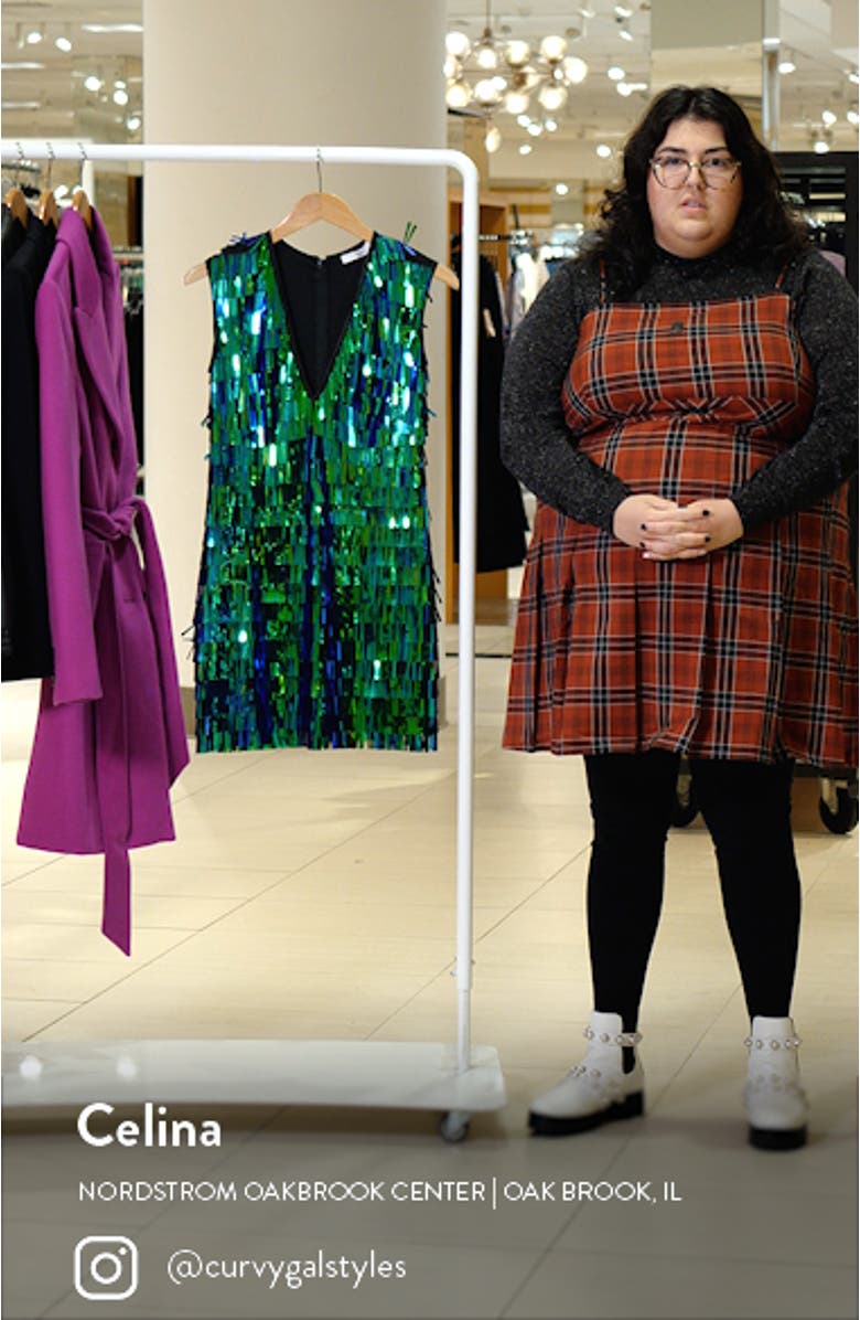 Fringe Sequin Minidress, sales video thumbnail